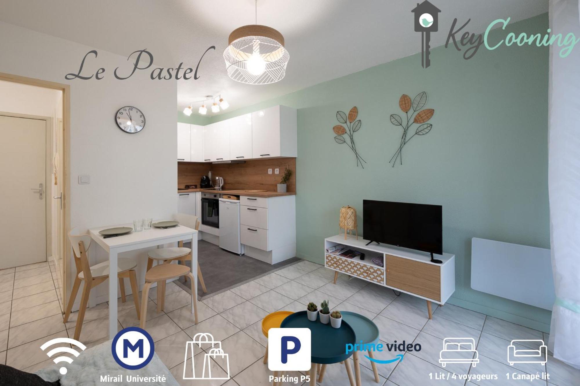 Le Pastel - Metro/ Centres De Formation-fac-thales Apartamento *